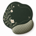 Botanical Pattern Desk Mouse Pad